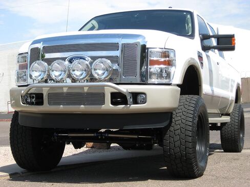 #24051 by Randy Ellis Design is a 4 Tab Frame Mounted Light Bar That is Compatible with 2008 Thru 2022 F-250 Thru F-550 and Older Body 2023 F250 Thru F550 in Saudi Arabia