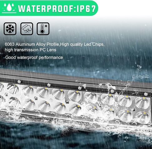 WSays السقف العلوي Pro-Fit Cage 52 بوصة 300 واط LED شريط إضاءة منحني طقم دعامة تثبيت وعمود جانبي خلفي 2 × 3 بوصة 24 واط دعامة تثبيت مع مجموعة أسلاك متوافقة مع Can-Am Defender 2016-2023 in Saudi Arabia