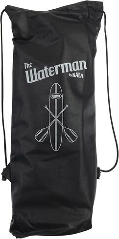 شركة Kala Brand Music Co. مجموعة Waterman Beach، قيثارة ذات 4 أوتار، يمين، رمل أسود، حفلة موسيقية (KA-WMS-BK-C) in Saudi Arabia