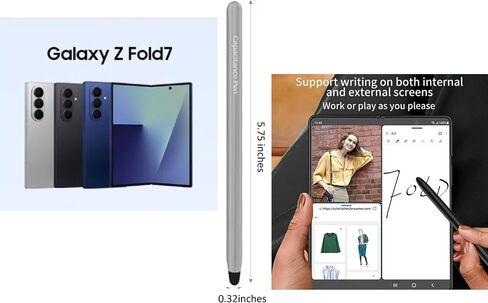 قلم شاشة AMZ Fire Tablet Stylus Pen، قلم لوحي لجهاز Fire Max 11، HD 8، HD 10، قلم شاشة تعمل باللمس (أسود) in Saudi Arabia
