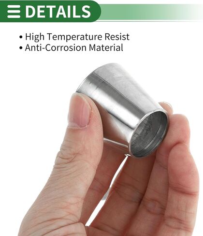 Motoforti Mandrel Exhaust Bend Elbow Concentric Reducer Car Exhaust Pipe Tubing Piping Adapter 1" OD to 1.5" OD 304 Stainless Steel Silver Tone 2 Pcs in Saudi Arabia