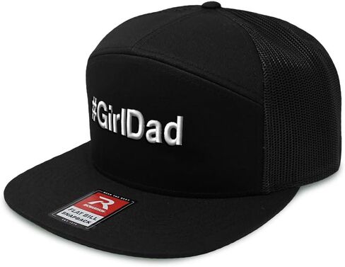 قبعة شبكية مخصصة قبعة Snapback قبعة # فتاة أبي الأب الأب بابا البوب ​​Pa شقة بيل قبعة قبعة سائق الشاحنة قبعة 7 لوحات in Saudi Arabia