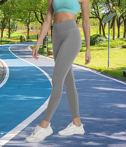 Women's High Waist Workout Leggings Tummy Control Butt Lifting Yoga Pants Compression Athletic Legging in Saudi Arabia