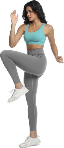 Women's High Waist Workout Leggings Tummy Control Butt Lifting Yoga Pants Compression Athletic Legging in Saudi Arabia