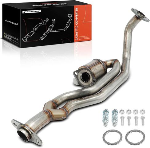 A-Premium Center Catalytic Converter Kit Direct-Fit Compatible with Toyota Avalon 2000-2004 3.0L & Lexus ES300 1999-2001 3.0L, EPA Compliant in Saudi Arabia
