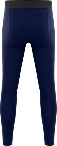 Boys Compression Pants Leggings, Quick Dry Youth Athletic Tights, Kids Basketball Base Layer for Sports Running in Saudi Arabia