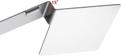 Blulu قطعتان من ملصق التحقق من سلامة ولاية هاواي من الفولاذ المقاوم للصدأ مع دعامة لوحة ترخيص بزاوية 15 درجة وفتحة واحدة عمودية لتثبيت دعامة الترخيص in Kuwait