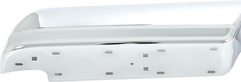 KUAFU Rear Bumper Face Bar Compatible with 1994-2002 Dodge Ram 1500 2500 3500 Fleetside/Styleside Replacement for 55076634AE 55076634AC 55076634AD 55076634AF CH1102344 Silvery Steel Chrome Heavy Duty in Saudi Arabia