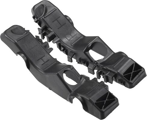 Bumper Support Bracket, Left and Right Side Front Bumper Retainer Bracket Hold Mount for Kia Picanto 2017 ABS Plastic Black, 1 Pair in Saudi Arabia