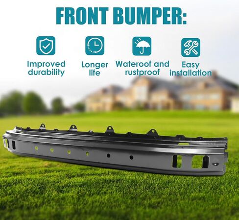 Erlebnis Front Bumper Cover Compatible with 2016-2017 Subaru Crosstrek, Plastic Automotive Steel Replacement Bumpers Face Bar(with Fog Light Holes, without Sensor Holes) (Model A) in Saudi Arabia