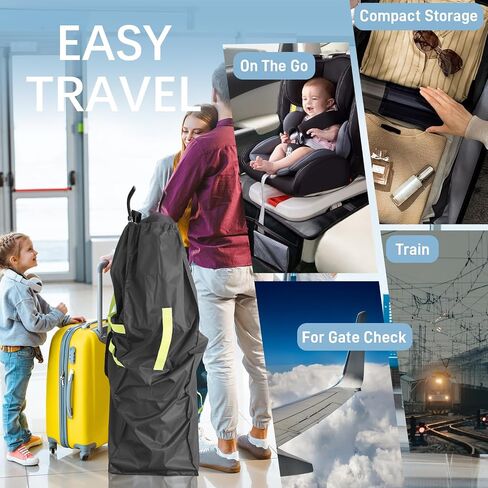 Umbrella Stroller Bag for Airplane, Gate Check Bag for Single Umbrella Strollers with Adjustable Carry Straps, Large Stroller Bag for Airplane Travel, Navy in Saudi Arabia