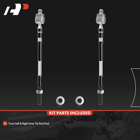 A-Premium 2 x Front Inner Tie Rod Ends, Compatible with Subaru Forester 2014-2018, Impreza 2017-2019, Crosstrek 2016-2021, XV Crosstrek 2013-2015 in Saudi Arabia