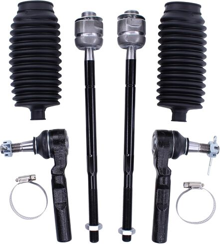 MOTOKU Front Inner and Outer Tie Rod Ends with Boots for Chevrolet Express 1500 2003-2014, Express 2500 2003-2005, GMC Savana 1500 2003-2014, Savana 2500 2003-2005 in Saudi Arabia