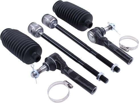 MOTOKU Front Inner and Outer Tie Rod Ends with Boots for Chevrolet Express 1500 2003-2014, Express 2500 2003-2005, GMC Savana 1500 2003-2014, Savana 2500 2003-2005 in Saudi Arabia