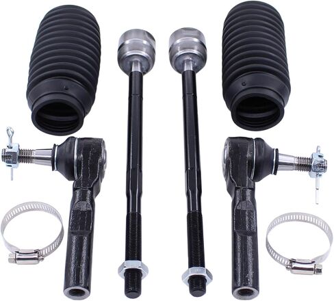 MOTOKU Front Inner and Outer Tie Rod Ends with Boots for Chevrolet Express 1500 2003-2014, Express 2500 2003-2005, GMC Savana 1500 2003-2014, Savana 2500 2003-2005 in Saudi Arabia