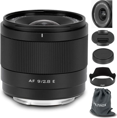 VILTROX 56mm F1.7 E-Mount, APS-C STM Auto Focus Lightweight Lens for Sony E-Mount Cameras A6000 A6100 A6300 A6400 A6500 A6600 A6700 ZV-E10 FX30 ZC-E10II FX3 A7C A7SII A7III A7RIIl A7IV A7RIV A9 -White in Saudi Arabia
