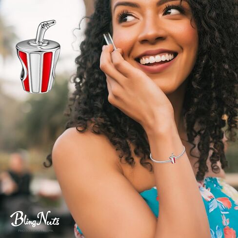 النساء أحب شرب البيرة الساخنة كوكو الشوكولاته كوك سحر متوافق مع أساور باندورا تشارمز in Kuwait