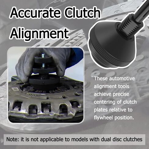 Car Clutch Alignment Tool,Practical Car Alignment Tool Kit for Aligning Clutch Pair Hole,Essential Cars Accessories Clutches Plates Alignments Tools Automotive for Single Disc Clutches in Saudi Arabia