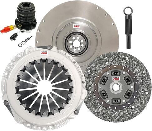 ClutchMaxPRO Heavy Duty OEM Clutch Kit with Flywheel with Slave Cylinder Compatible with 2001 Explorer 2001-11 Ranger 2001-03 Explorer Sport Trac 2001-10 Mazda B4000 (CP07267HDWS-FW167749-CK) in Saudi Arabia