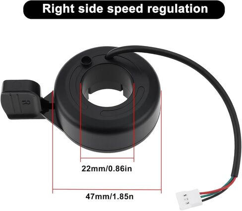 ECSiNG Mobility Scooter Control Thumb Throttle Compatible with RCB R13, E-Bikes in Saudi Arabia