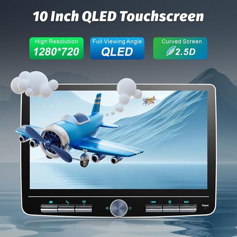 Android Car Stereo Radio for Dodge Ram 1500 2500 3500 2013-2018 with Wireless Carplay Wireless Android Auto, 8 Core 9 Inch Touchscreen Head Unit with Bluetooth/WiFi/DPS/EQ Backup Camera(2+32G) in Kuwait