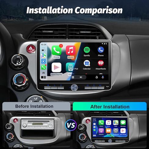 Android Car Stereo Radio for Dodge Ram 1500 2500 3500 2013-2018 with Wireless Carplay Wireless Android Auto, 8 Core 9 Inch Touchscreen Head Unit with Bluetooth/WiFi/DPS/EQ Backup Camera(2+32G) in Kuwait