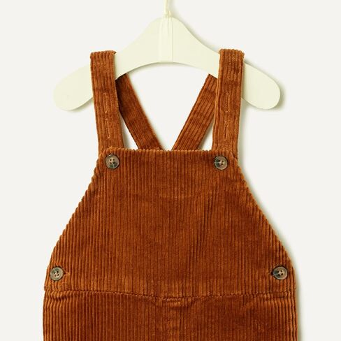 Amazon Essentials x Sofia Grainge Unisex Toddlers and Babies’ Corduroy Bib Overall in Saudi Arabia