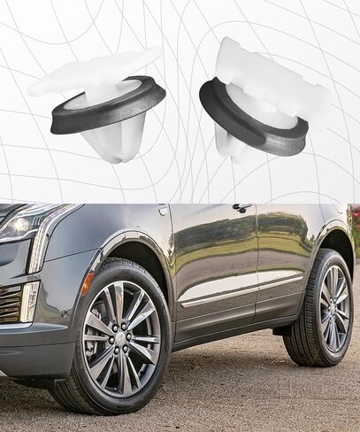30PCS Automobile Rocker Panel Forming Clips,Automotive Clips Exterior Rocker Panel Clip, Car Accessories Body Side & Exterior Trim Moulding Clip with Sealer,Replacement for Part Number 11547581 in Saudi Arabia