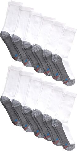 Hanes mens X-Temp 12-Pack Active Cool Crew Socks in Kuwait