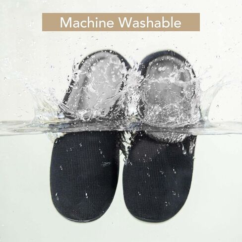 شباشب VeraCosy النسائية ذات اللونين، أحذية منزلية ناعمة ومريحة من الإسفنج الذكي غير قابلة للانزلاق in Kuwait