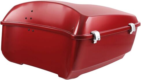 حقيبة HR3 King Trunk Velocity Red Sunglo (صلبة) مقاس 13.7 بوصة King Tour متوافقة مع 2017 Road Glide Special FLTRXS Street Glide Special FLHXS (استبدال OEM) in Kuwait