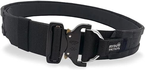 AYIN TACTICAL Quick Release Rigger MOLLE Belt - 1.5 inch Inner & 2 inch Outer Range Tactical Heavy Duty in Saudi Arabia