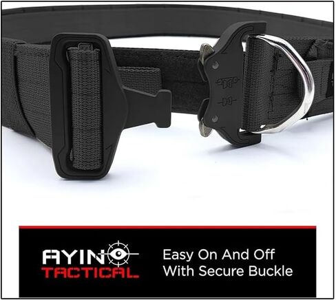 AYIN TACTICAL Quick Release Rigger MOLLE Belt - 1.5 inch Inner & 2 inch Outer Range Tactical Heavy Duty in Saudi Arabia