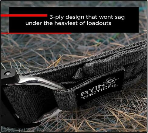 AYIN TACTICAL Quick Release Rigger MOLLE Belt - 1.5 inch Inner & 2 inch Outer Range Tactical Heavy Duty in Saudi Arabia