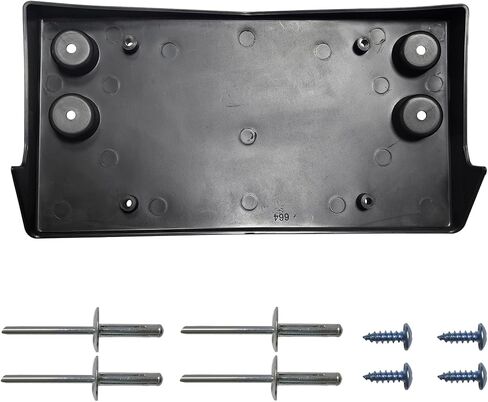 Front Bumper License Plate Frame Bracket Holder Fits for 2022 2023 2024 Chevrolet Equinox Replace GM1068227 84737664 in Saudi Arabia
