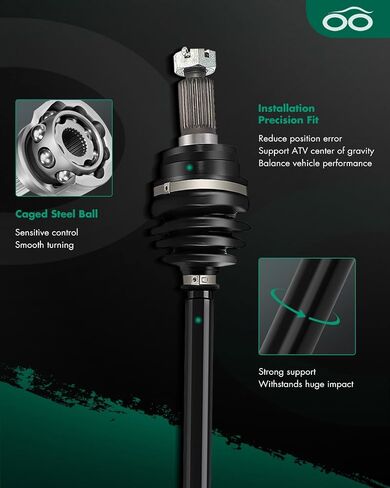 SCITOO 2203844 Front Left Right CV Axle Fits 2015 For Polaris Scrambler 850 2014-2015 For Scrambler XP 1000 2013-2015 For Scrambler XP 850 2010-2015 Sportsman 850 in Saudi Arabia