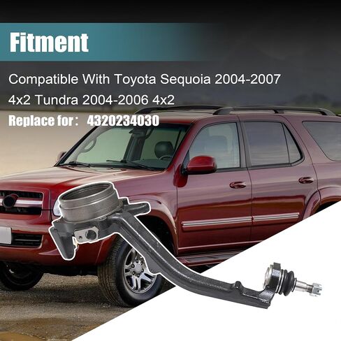 GXARTS Front Driver Spindle Knuckle 4320234030 Compatible with Toyota Sequoia 2004-2007 Compatible with Toyota Tundra 2004-2006 in Saudi Arabia
