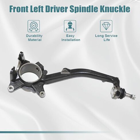 GXARTS Front Driver Spindle Knuckle 4320234030 Compatible with Toyota Sequoia 2004-2007 Compatible with Toyota Tundra 2004-2006 in Saudi Arabia