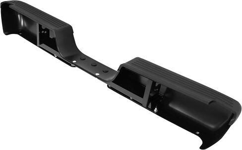 مجموعة المصد الخلفي HECASA متوافقة مع 1994-2002 Dodge Ram 1500 2500 3500 Fleetside/Styleside مع وسادات متدرجة من الفولاذ + البلاستيك المطلي بمسحوق شديد التحمل باللون الأسود in Kuwait