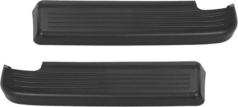 HECASA Rear Bumper Assembly Compatible with 1994-2002 Dodge Ram 1500 2500 3500 Fleetside/Styleside w/Step Pads Steel+Plastic Powder Coated Heavy Duty Black in Saudi Arabia