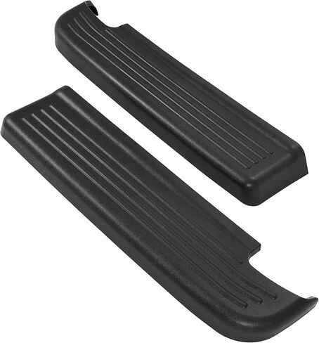 HECASA Rear Bumper Assembly Compatible with 1994-2002 Dodge Ram 1500 2500 3500 Fleetside/Styleside w/Step Pads Steel+Plastic Powder Coated Heavy Duty Black in Saudi Arabia