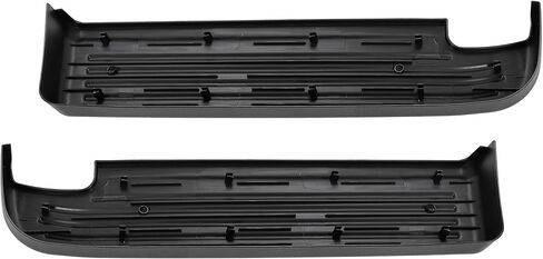 HECASA Rear Bumper Assembly Compatible with 1994-2002 Dodge Ram 1500 2500 3500 Fleetside/Styleside w/Step Pads Steel+Plastic Powder Coated Heavy Duty Black in Saudi Arabia