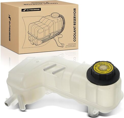 A-Premium Engine Coolant Overflow Recovery Reservoir Tank [with Cap & Sensor] Compatible with Chevy Malibu 1997-1998, Cavalier 1995-1998 & Oldsmobile Cutlass 1997-1998 & Pontiac Sunfire 1995-1998 in Saudi Arabia