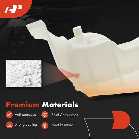 A-Premium Engine Coolant Overflow Recovery Reservoir Tank [with Cap & Sensor] Compatible with Chevy Malibu 1997-1998, Cavalier 1995-1998 & Oldsmobile Cutlass 1997-1998 & Pontiac Sunfire 1995-1998 in Saudi Arabia