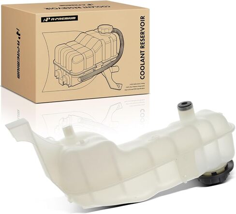 A-Premium Engine Coolant Overflow Recovery Reservoir Tank [with Cap & Sensor] Compatible with Chevy Malibu 1997-1998, Cavalier 1995-1998 & Oldsmobile Cutlass 1997-1998 & Pontiac Sunfire 1995-1998 in Saudi Arabia