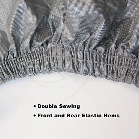 غطاء سيارة من 4 طبقات من القطن الناعم المرصع بالطلاء يحمي جميع الأحوال الجوية في الأماكن المغلقة والخارجية وواقي السيارات من نسيج مسامي مع طلاء مقاوم للماء وحماية من الغبار والشمس والمطر لسيارة سيدان بالحجم الكامل in Kuwait