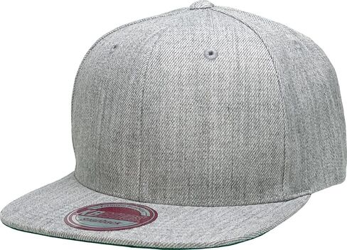 Classic Snapback Hat Blank Cap - Wool Blend Flat Visor in Kuwait