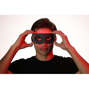 Red Light Eye Mask - Reduce Dark Circles & Wrinkles, Red Light Therapy for Under-Eye Treatment & Rejuvenation, Anti-Aging, Boost Collagen - Only 3 Minutes a Day in Saudi Arabia