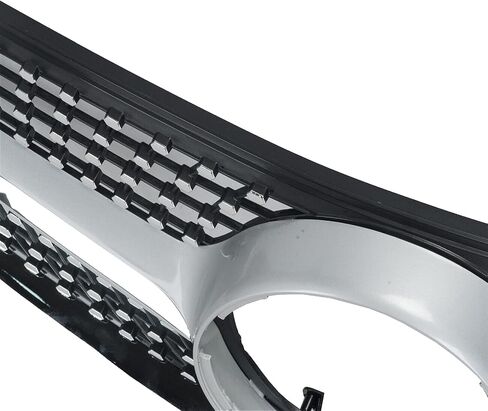 KARPAL Diamond Grille Grill Compatible with 2014-2017 Mercedes Benz W207 E-CLASS Coupe Silver in Saudi Arabia