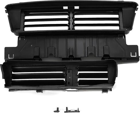 KUAFU Active Grille Shutter Compatible with 2017-2020 Ford Fusion 2019-2020 Ford SSV Plug-In Hybrid/Police Responder Hybrid Replacement for HS7Z8475A HS7Z8475C Plastic Black Radiator Air Shutter in Saudi Arabia